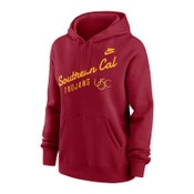 USC Trojans Women's Nike Cardinal Southern Cal Legacy Club Fleece Hoodie